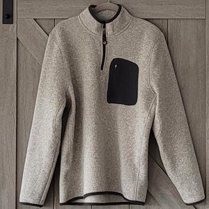 KYODAN, men sweater, size M, light gray-beige